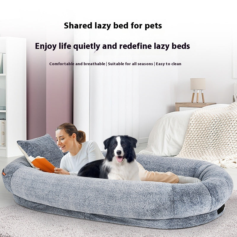 Dog Bed Adult Kennel Removable And Washable Pet Bed