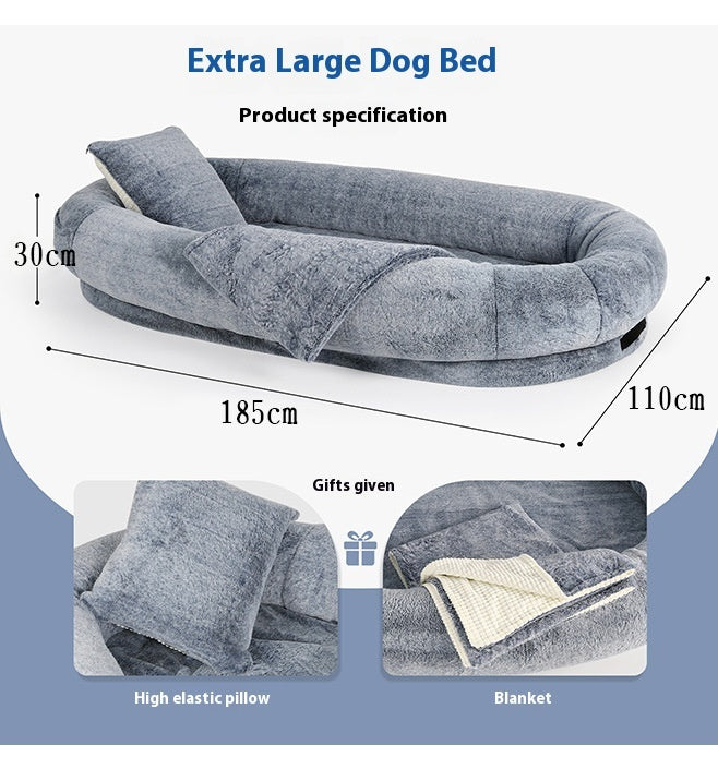 Dog Bed Adult Kennel Removable And Washable Pet Bed